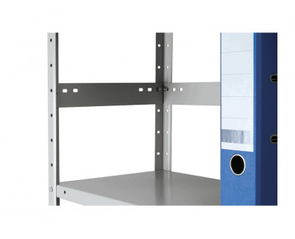 Металлический стеллаж MS Standart 185/100x30/4: прочность и функциональность в одном решении